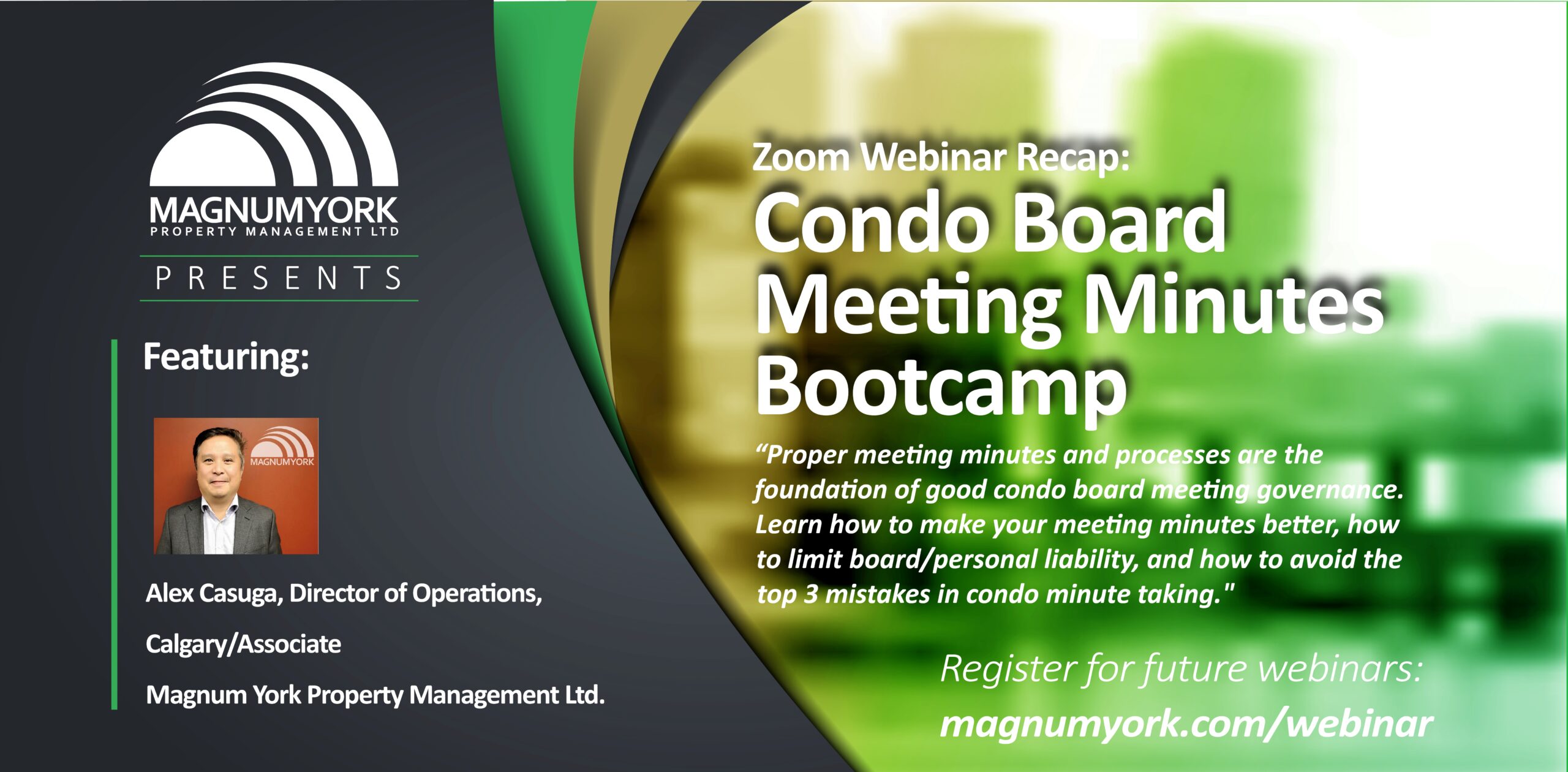 Magnum York Meeting Minutes Board Bootcamp
