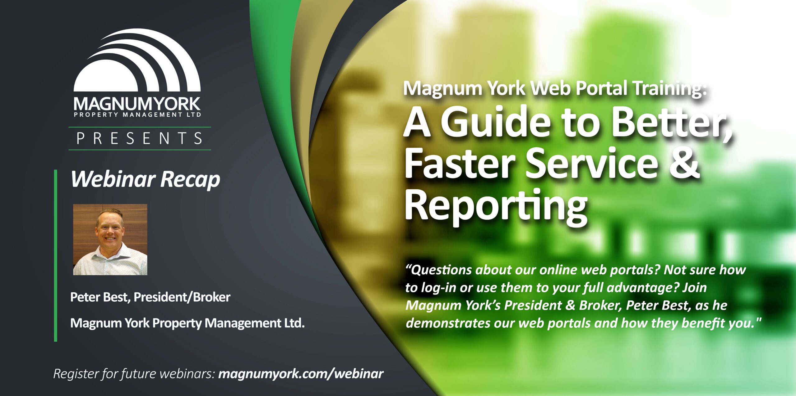 Magnum York Web Portal Recap